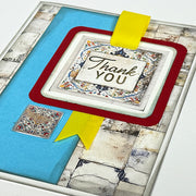 Tunisian Tiles Card Ribbons
