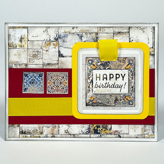 Tunisian Tiles Card Kit