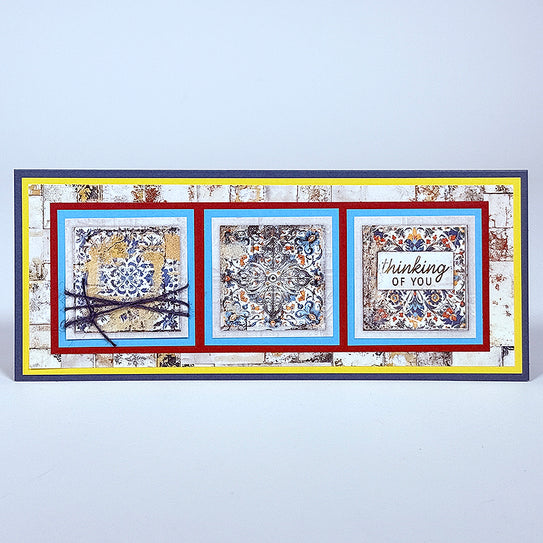 Tunisian Tiles Card Kit