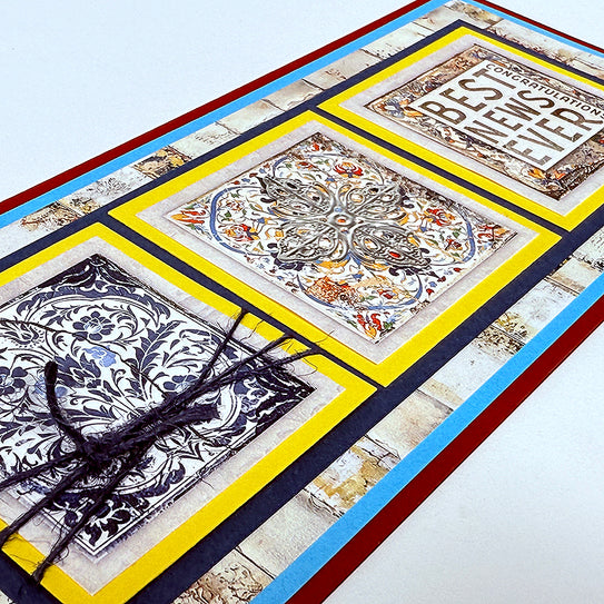 Tunisian Tiles Small Silver Medallions