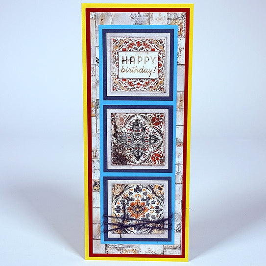 Tunisian Tiles Card Kit