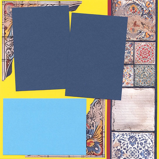 Tunisian Tiles Die Cut
