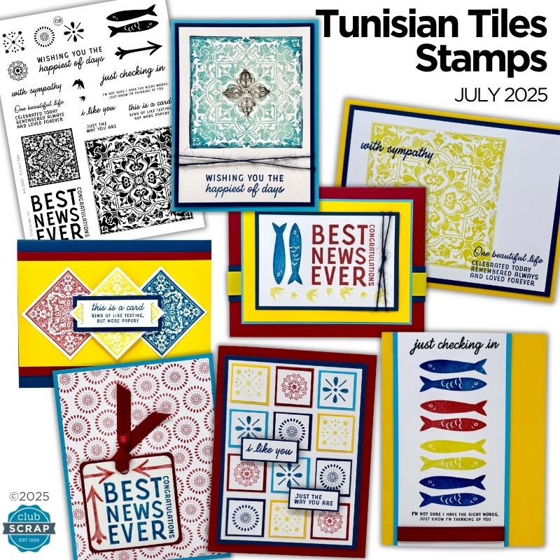 Tunisian Tiles Stamps