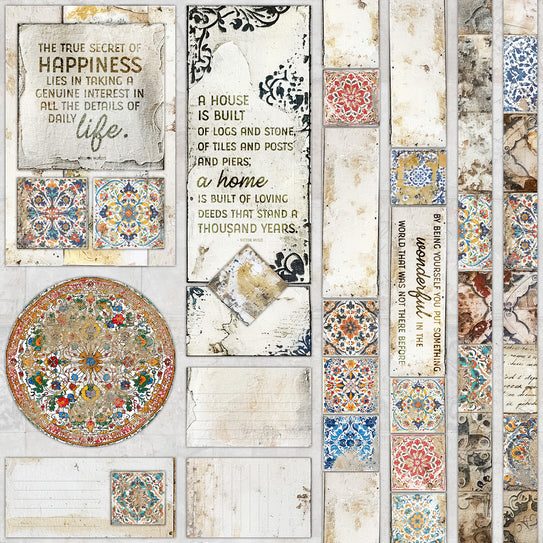 Tunisian Tiles Page Cutaparts