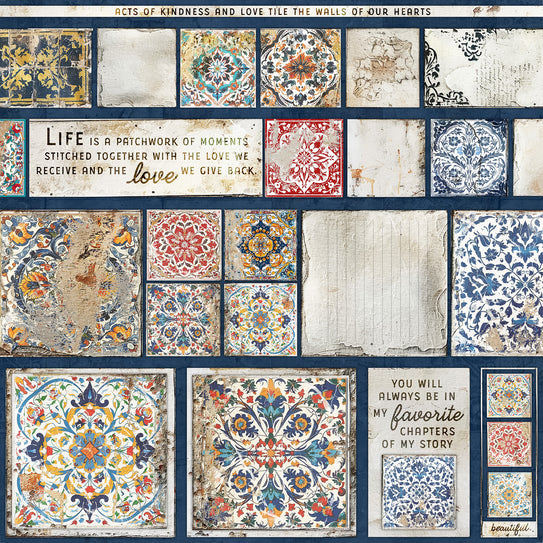 Tunisian Tiles Page Cutaparts