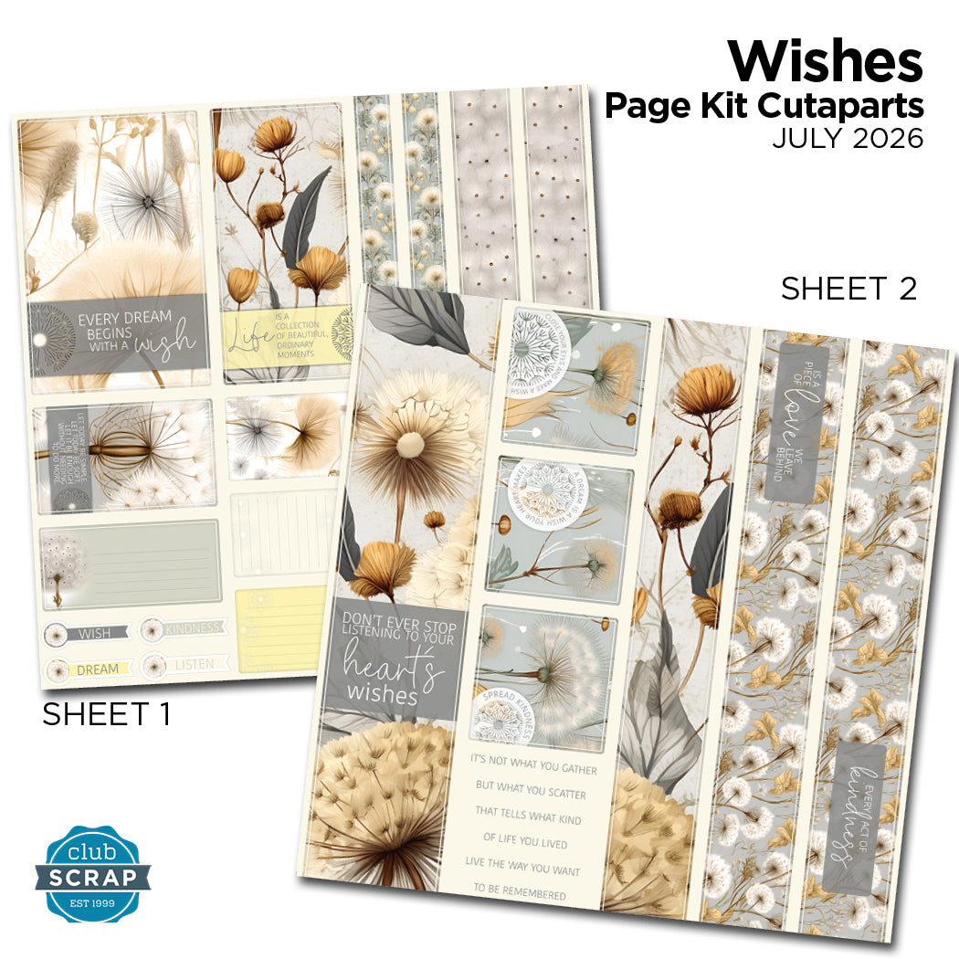 Wishes Page Cutaparts