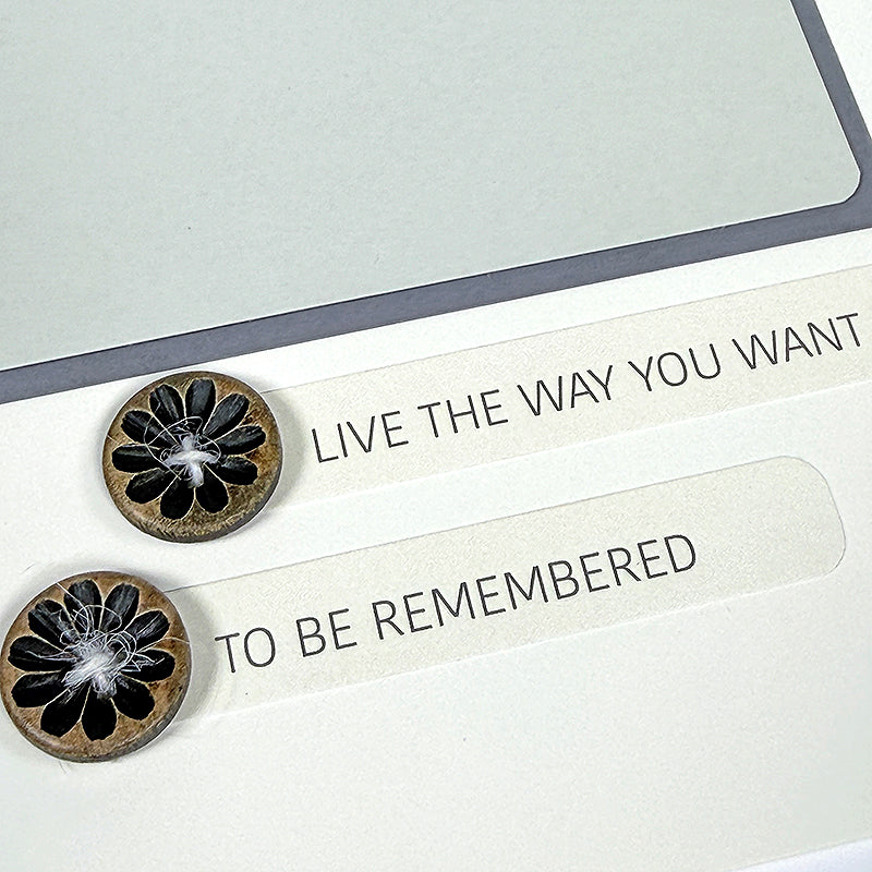 Wishes Wooden Buttons