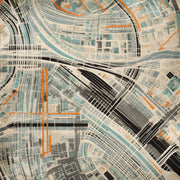 Freeway 12x12 Road Print