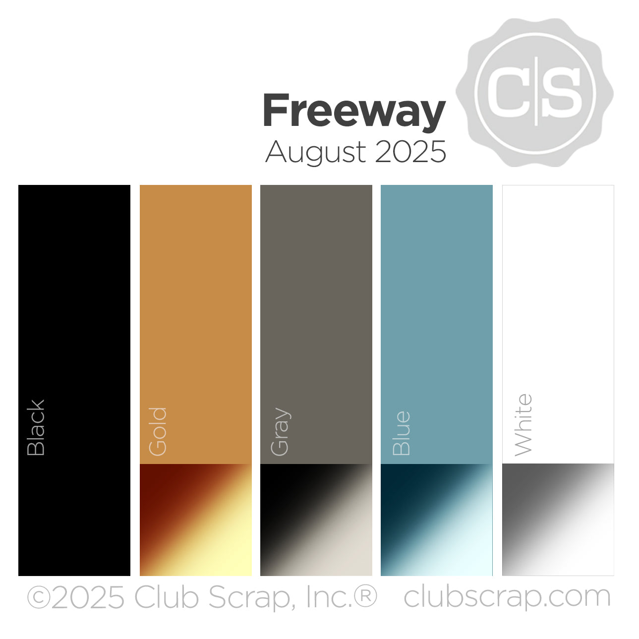 Freeway 12x12 Plain Paper