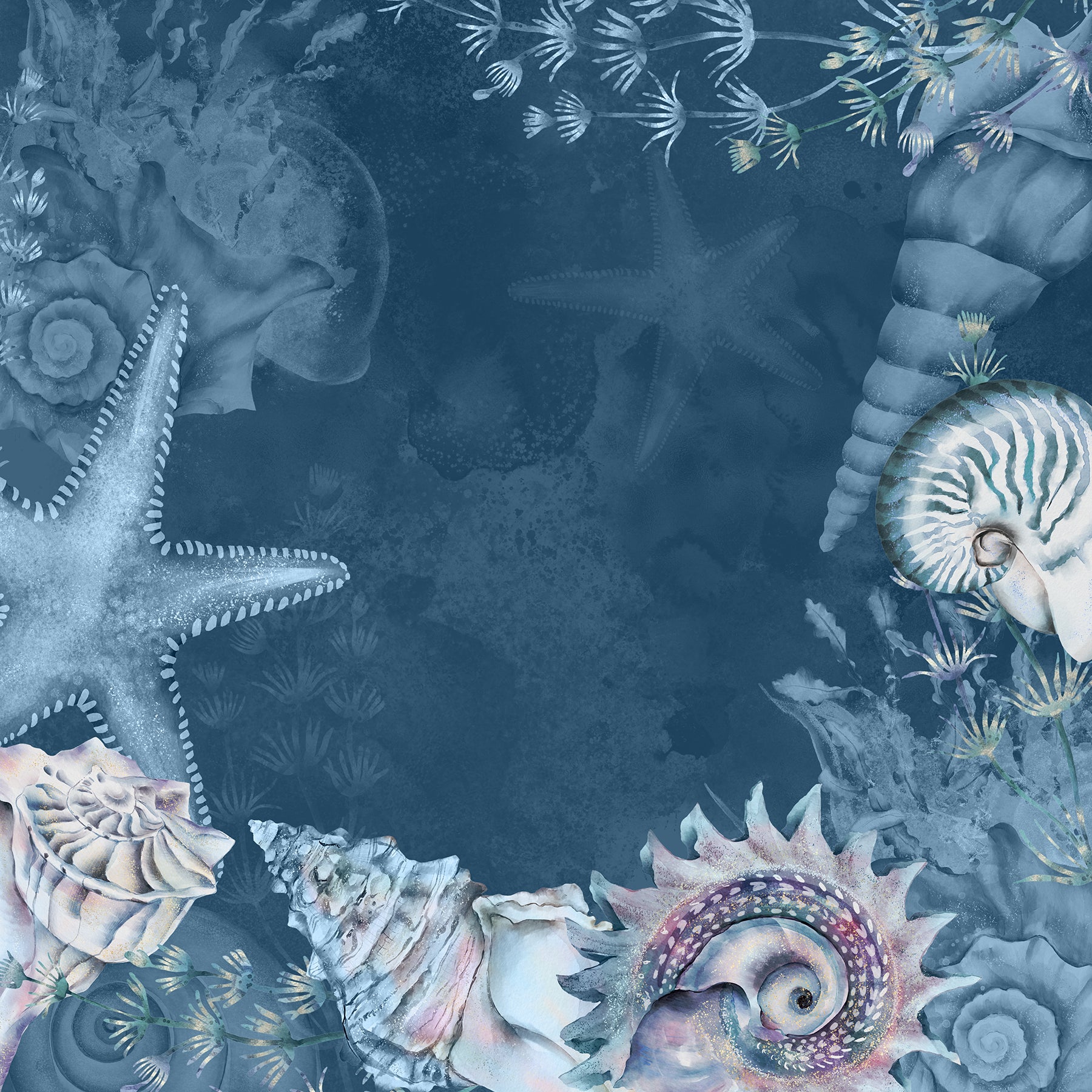 Sea Life 12x12 Assorted Paper Pack