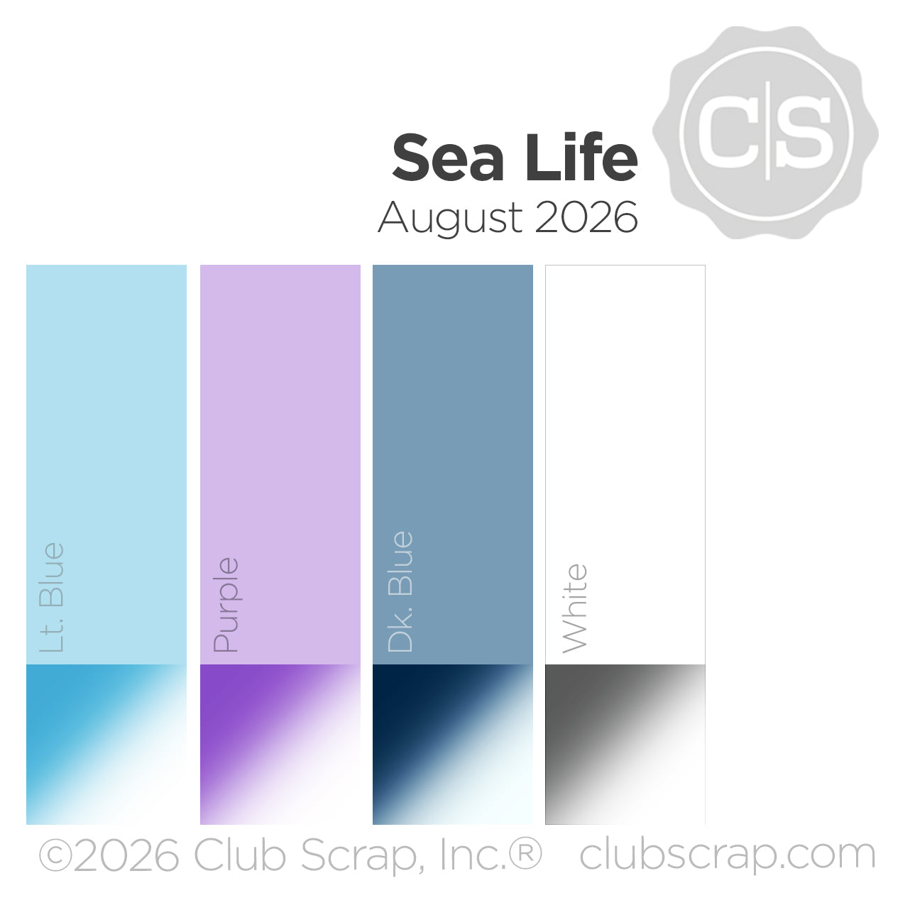 Sea Life 12x12 Assorted Paper Pack
