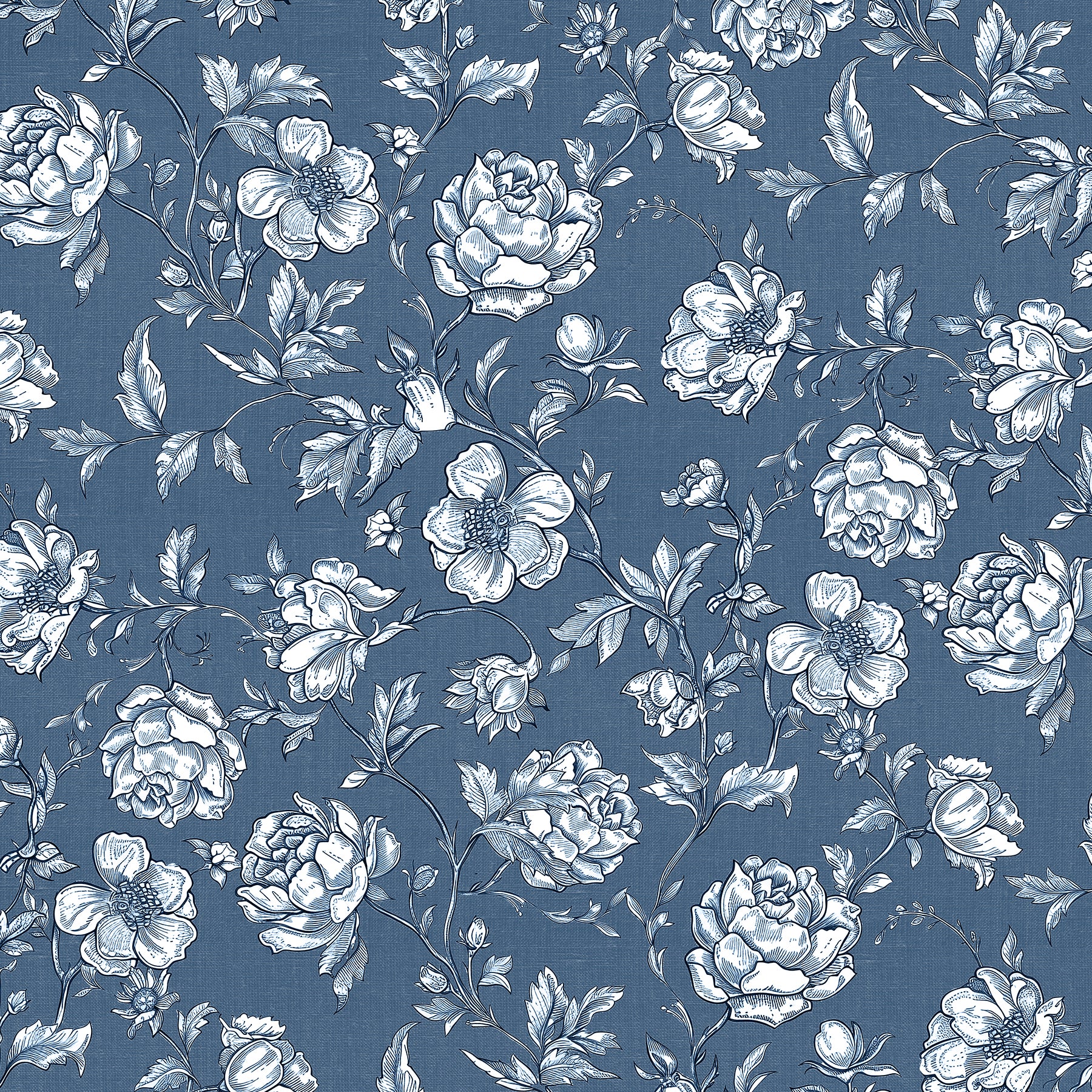 Toile 12x12 Dk. Blue Print