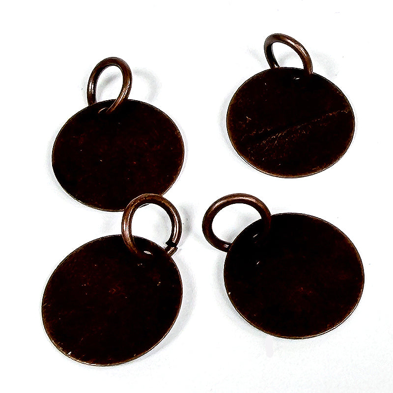 Rustique Round Copper Blanks