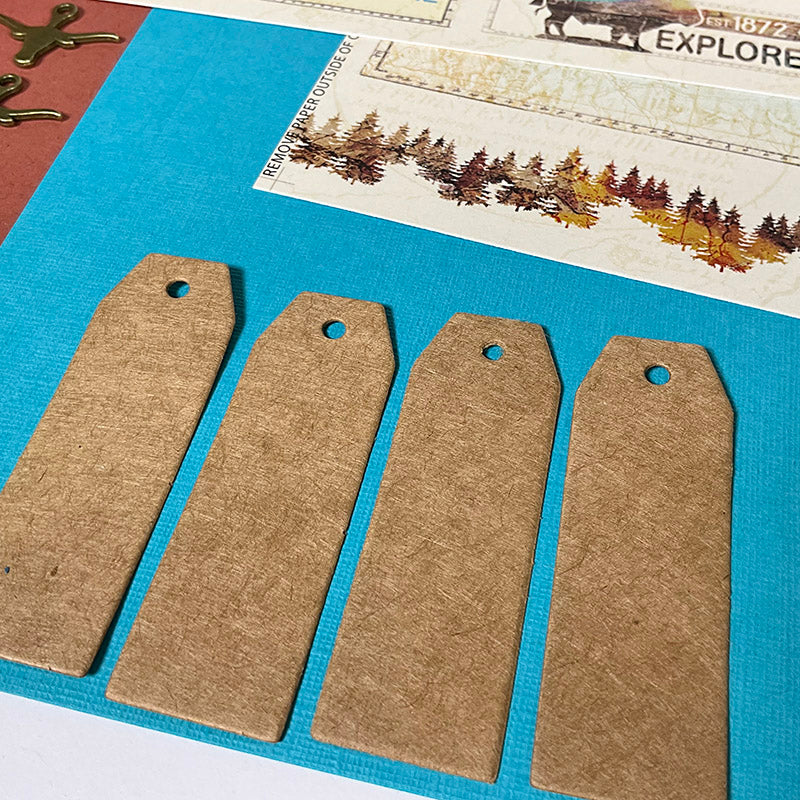 Yellowstone Kraft Tags
