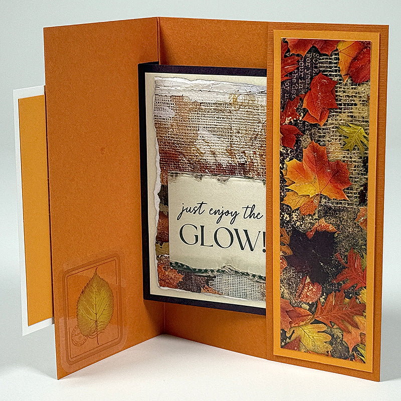 Autumn Glow 12x12 Card Print