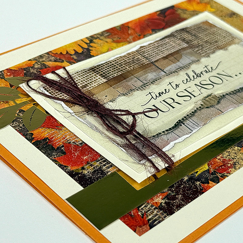 Autumn Glow Card Ribbons
