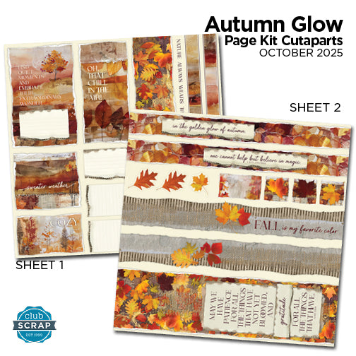 Autumn Glow Page Cutaparts