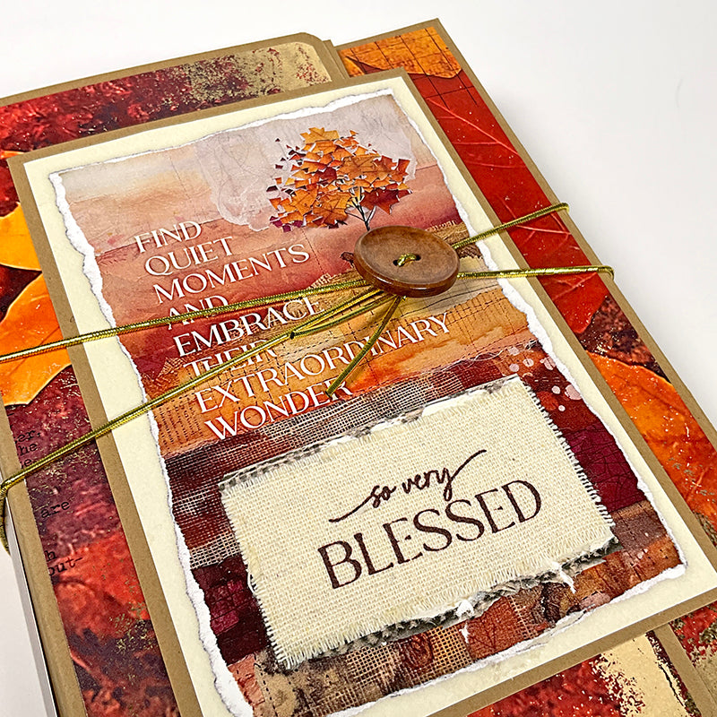 Autumn Glow Drawstring Bags