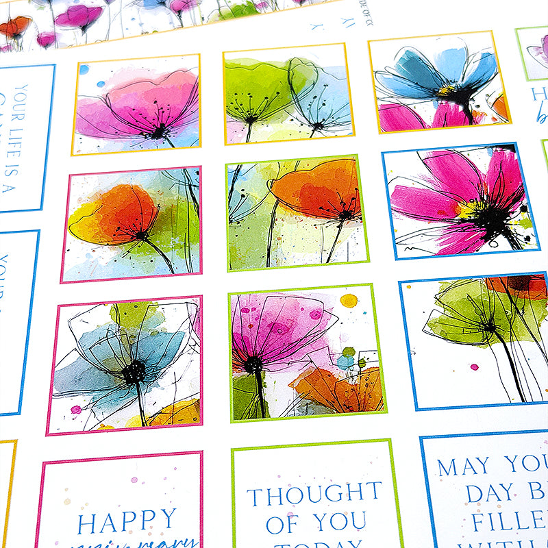 Color Crush Card Cutaparts