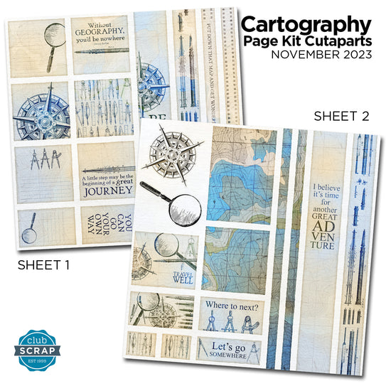 Cartography Page Cutaparts