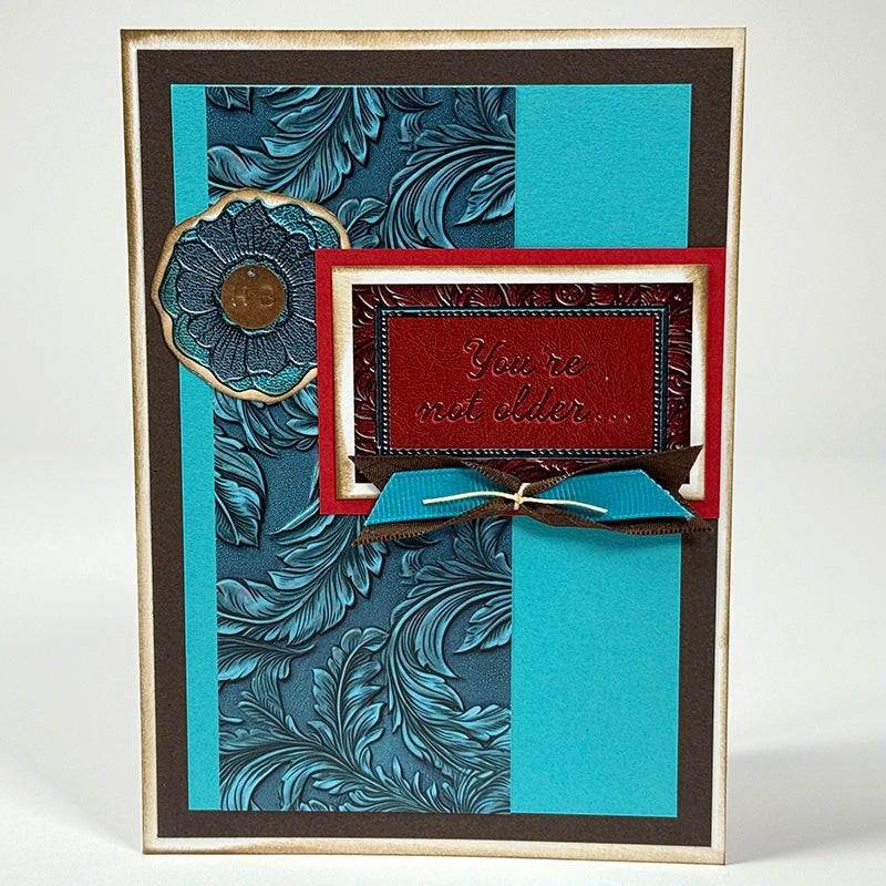 Impressed 12x12 Card Print