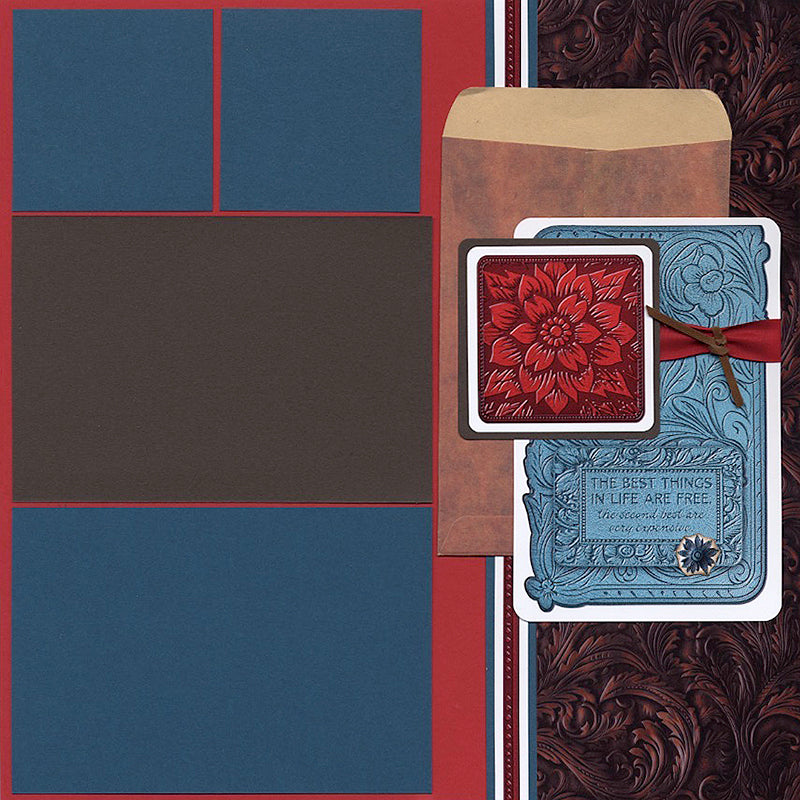 Impressed Vintage Envelopes