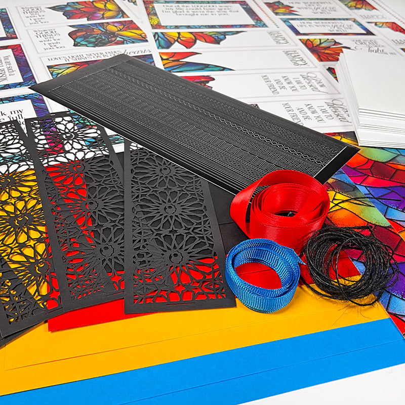 Stained Glass Card Kit