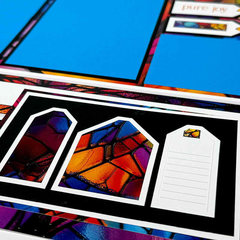 Stained Glass Page Kit