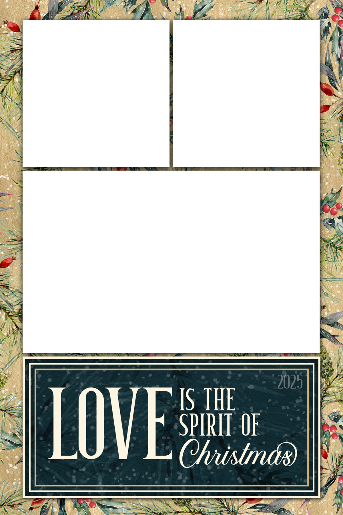 2025 Boughs of Joy Photo Cards