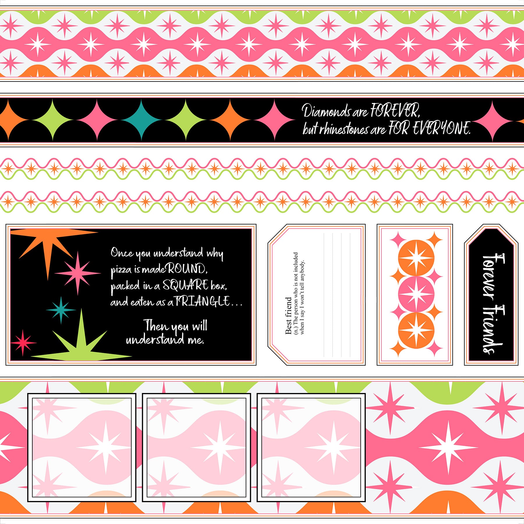Besties Page Kit