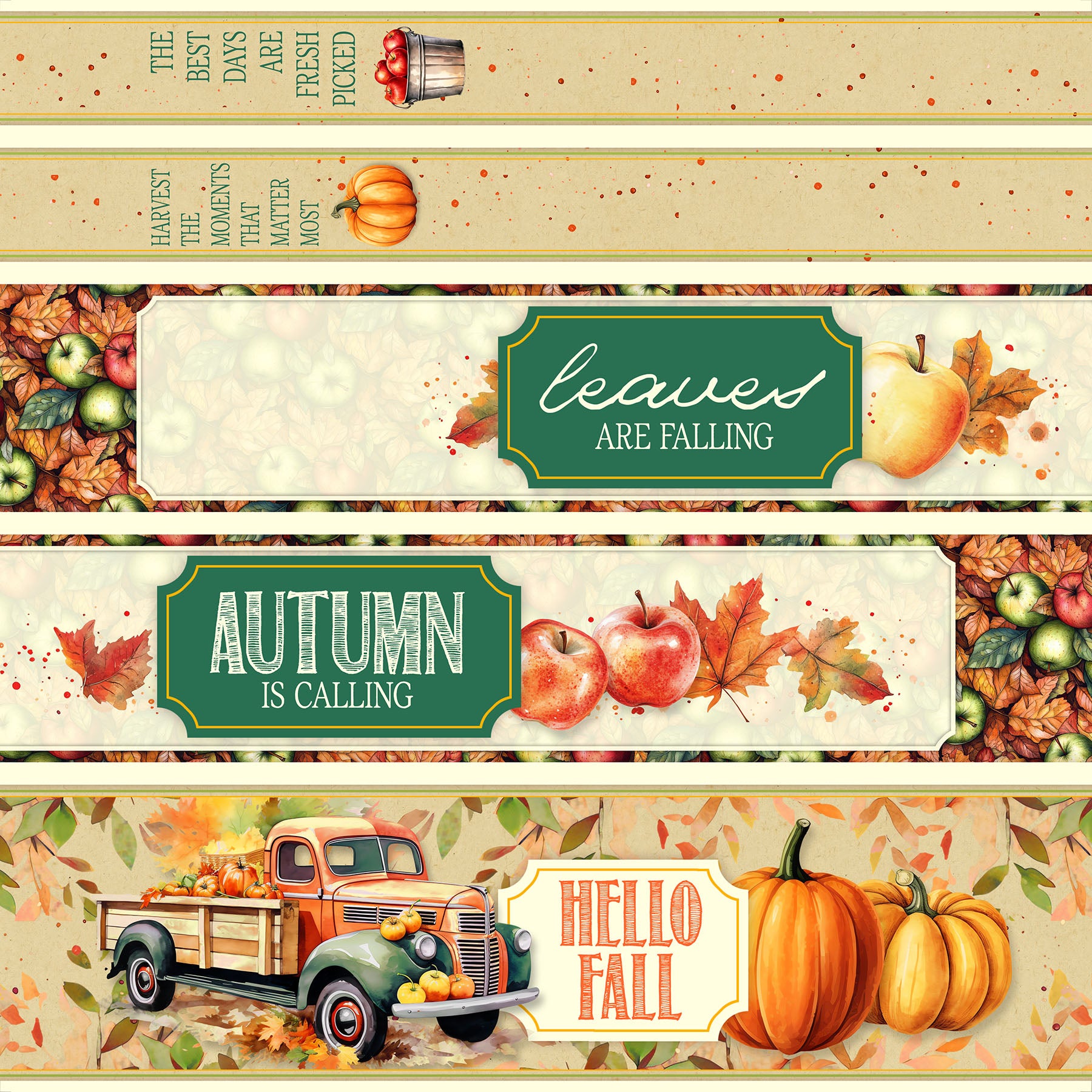 Fresh Picked Page Cutaparts