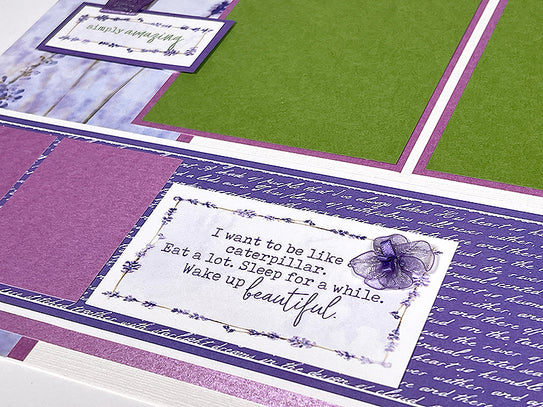 Lavender Fields Remix Page Kit