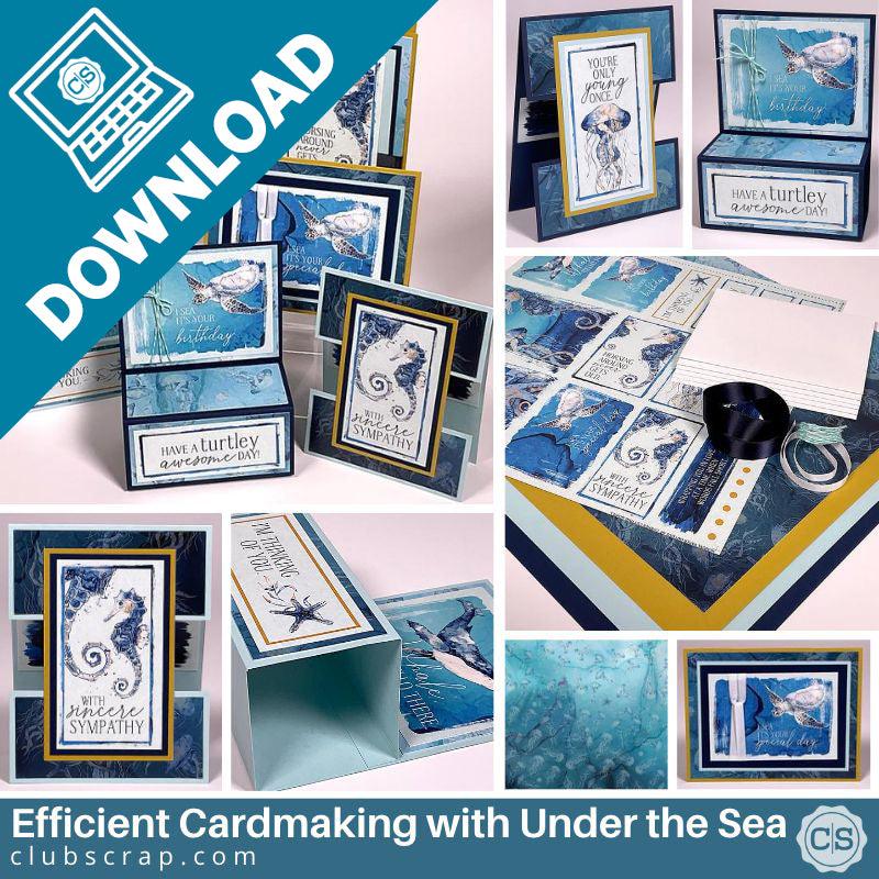 6 in 60 Card Formula - Under the Sea