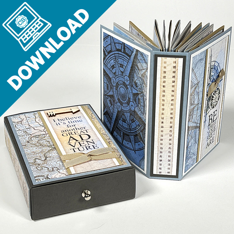 Accordion Book in a Box Online Class
