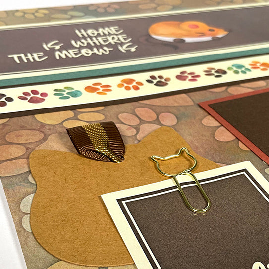 Paws and Claws Cat Page Kit