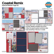 Coastal Remix Page Kit