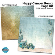 Happy Camper Remix 12x12 Prints