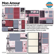 Mon Amour Page Kit