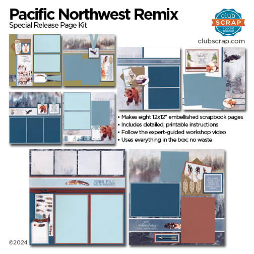 Pacific Northwest Remix Page Kit