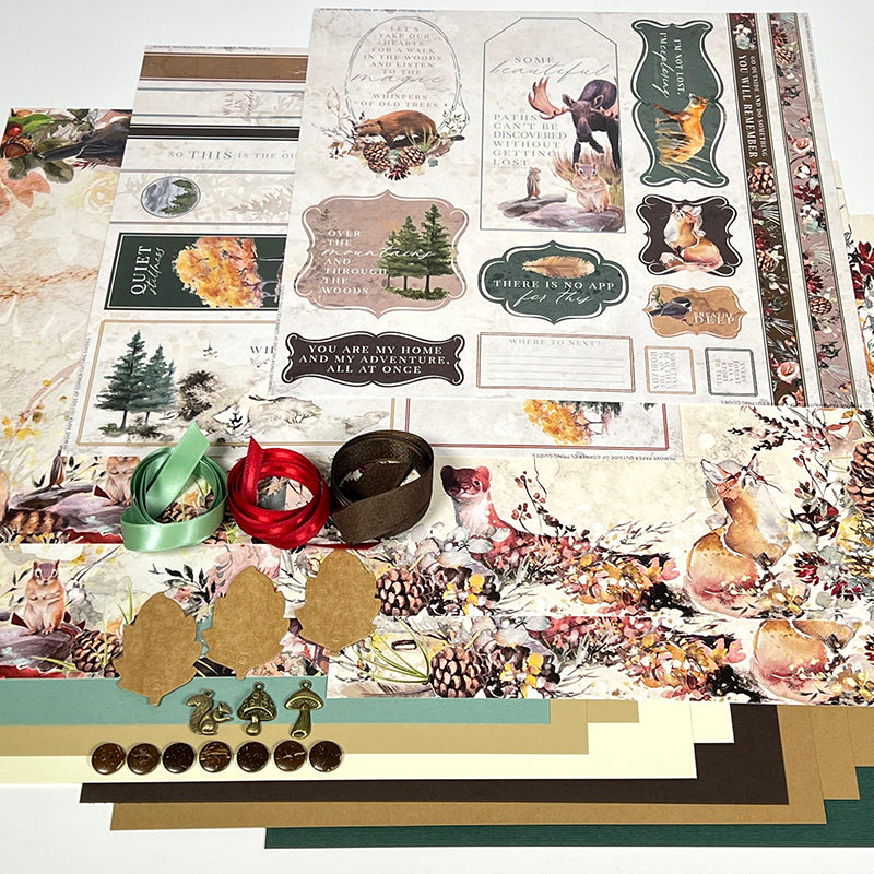 Woodland Remix Page Kit