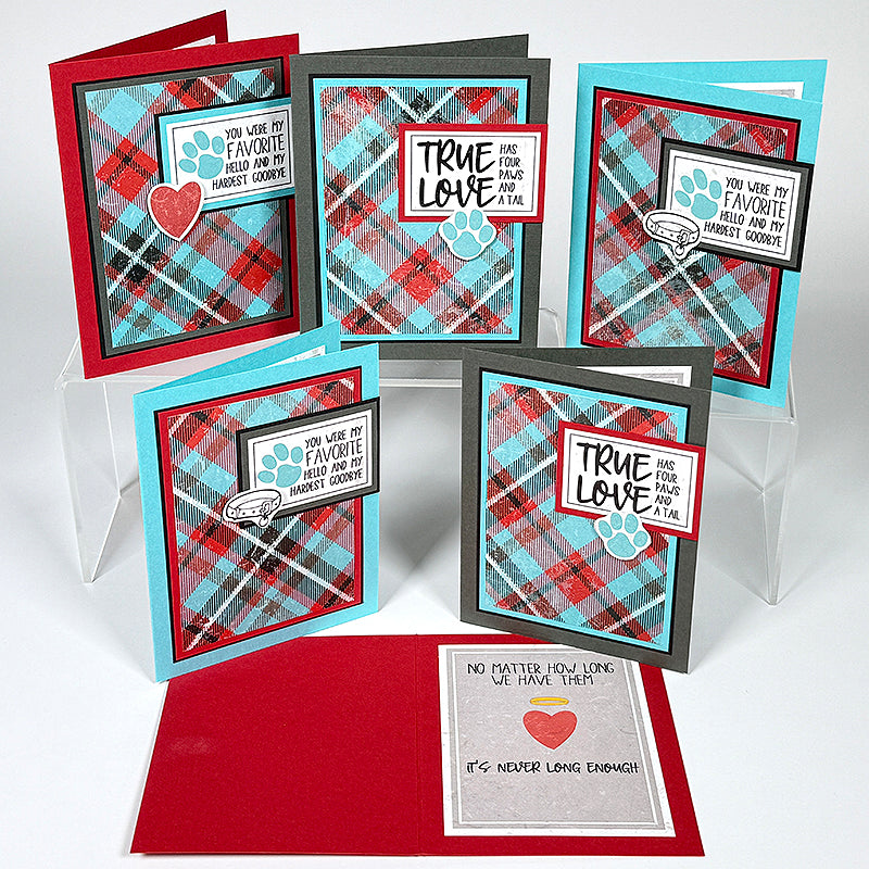 Card Making by the Batch 12x12 Text Weight Print
