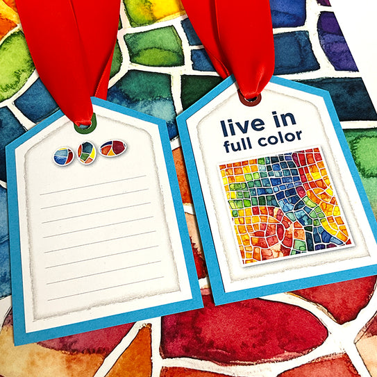 Colorful Life 12x12 Large Mosaic Print