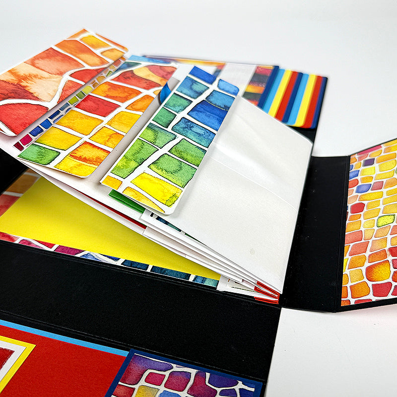 Travel Memory Book Components - Black