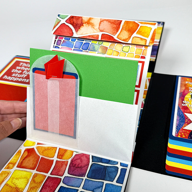 Travel Memory Book Components - Black