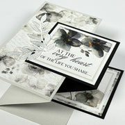 Tie the Knot Lace Embroidered Leaves