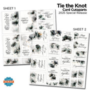 Tie the Knot Card Cutaparts