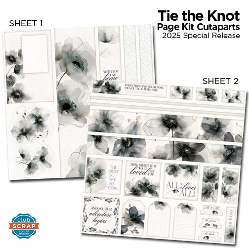 Tie the Knot Page Cutaparts