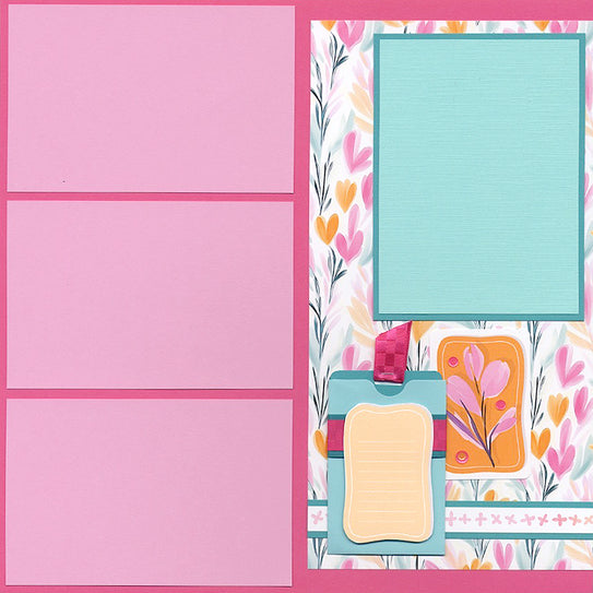 Tiny Blossoms Large Floral Print