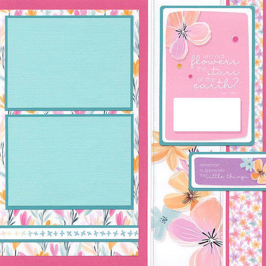 Tiny Blossoms Large Floral Print