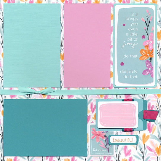 Tiny Blossoms Large Floral Print